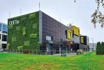 Zázemí Centra energetických a environmentálních technologií