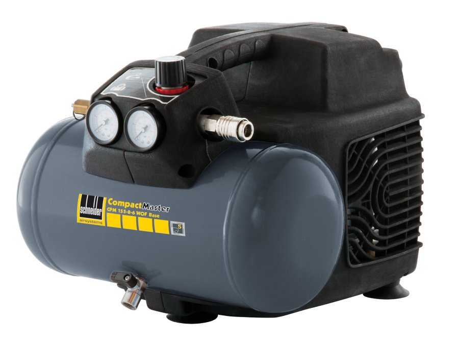 Přenosný kompresor Schneider CompactMaster CPM 155-8-6 WOF Base