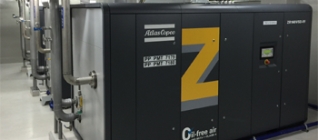 Generální opravy bezolejových kompresorů Atlas Copco