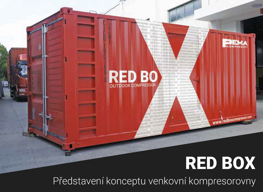 RED BOX - outdoor compressor